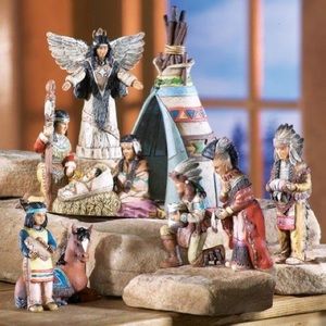 Southwestern nativity set